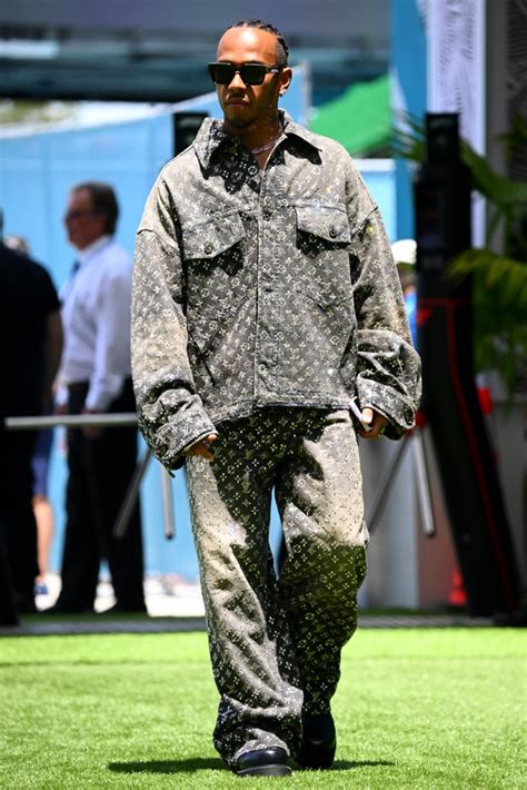 lewis hamilton louis vuitton jacket|Lewis Hamilton style moments.